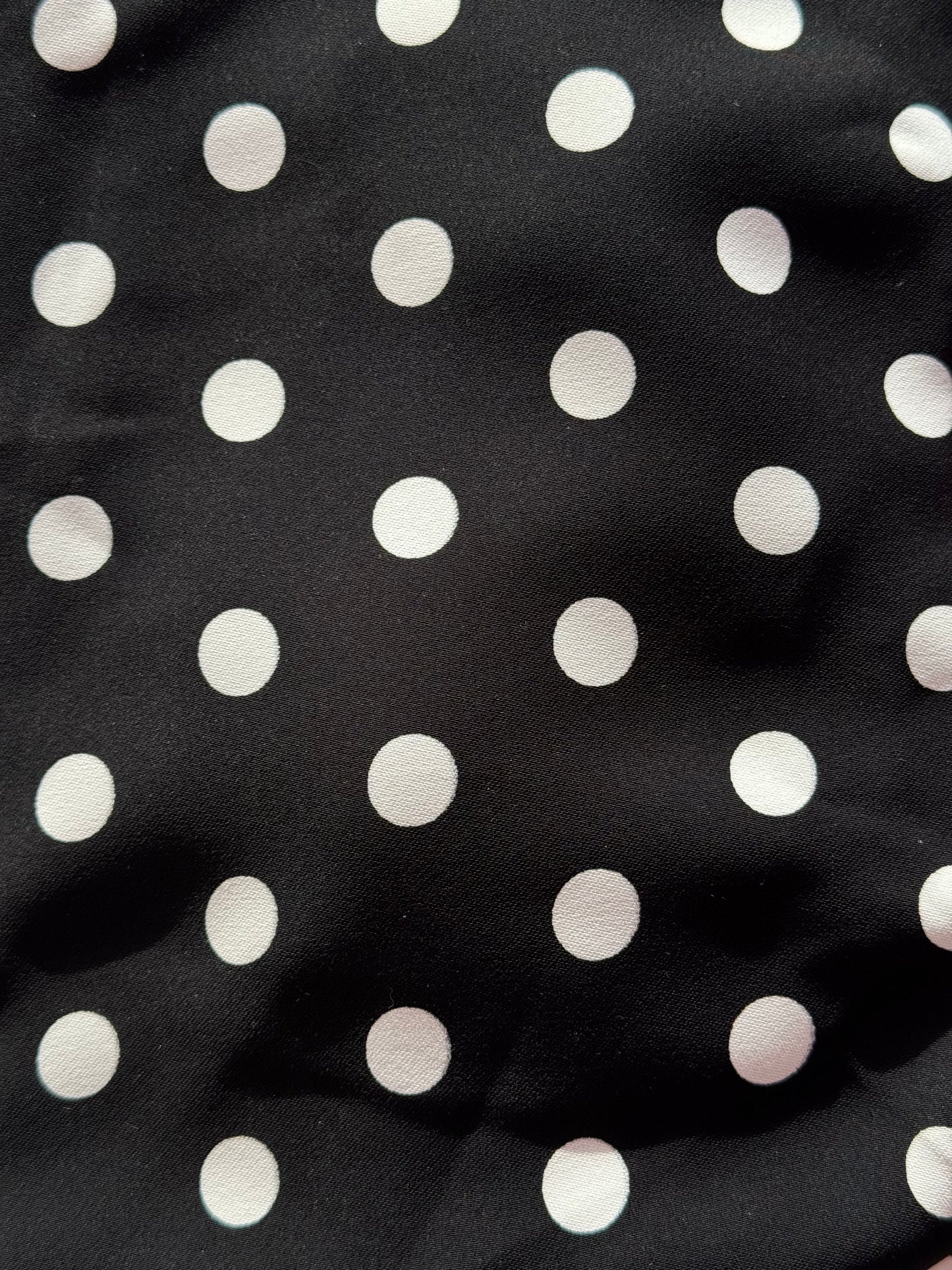 Bolso Grandma. Lunares en negro