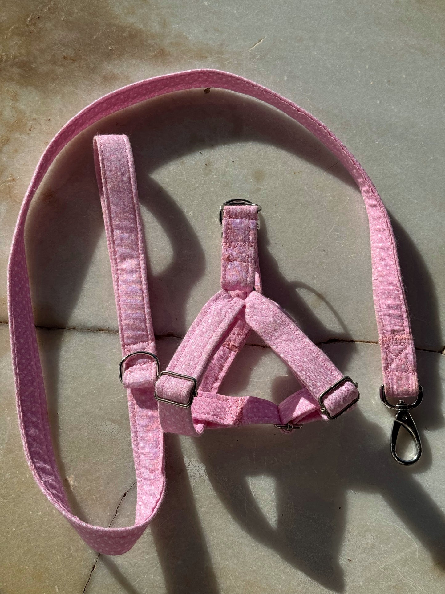 "Pink Triana" Dog harness