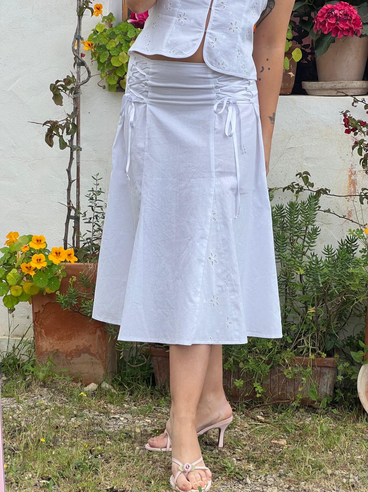 "Merengue" midi skirt