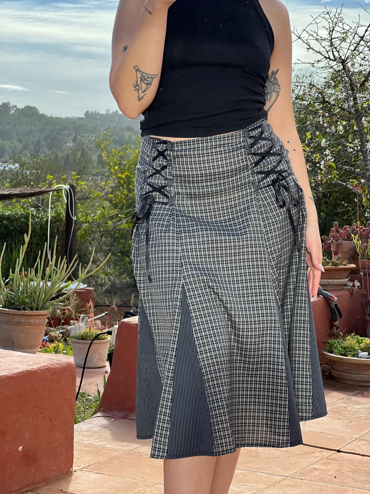 "Espresso" Falda midi