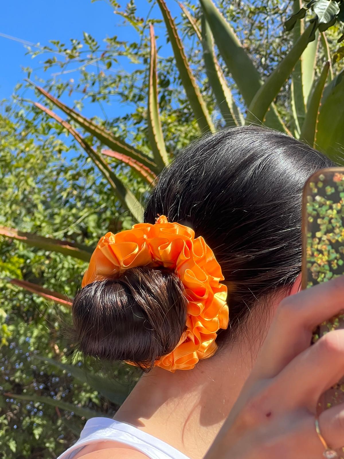 "Carrot Cake" Scrunchie