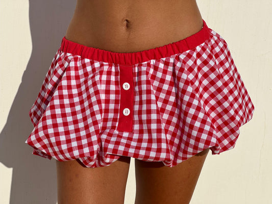 "Cherry On Top" Balloon Skirt